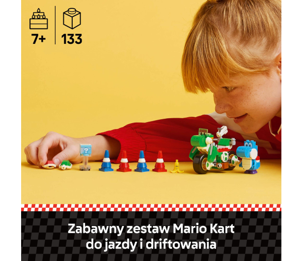 LEGO Super Mario 72031 Mario Kart – Yoshi Bike - 1284152 - zdjęcie 4